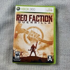 Red Faction Guerrilla (Xbox 360) Complete W/ Manual CIB Great Condition Sci-Fi‎